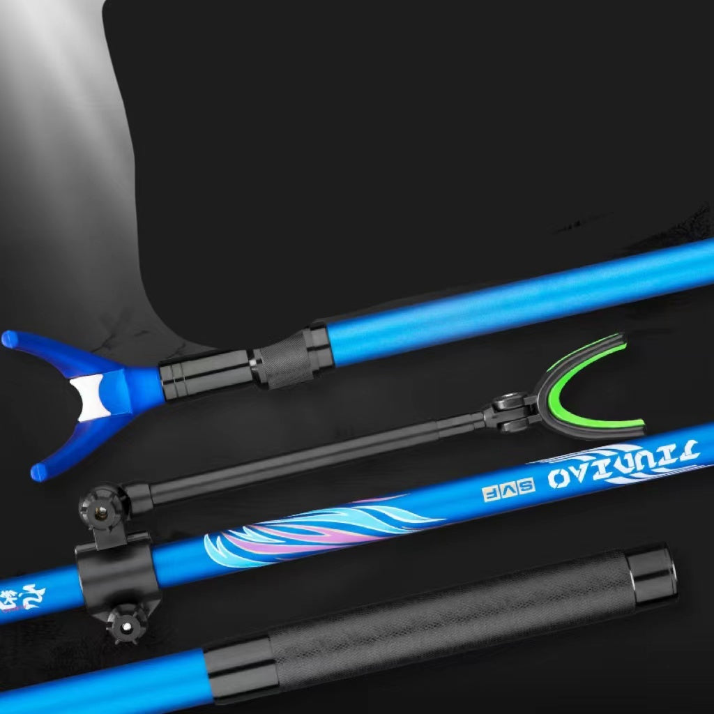 Carbon Battery Rod Support Fishing Rod