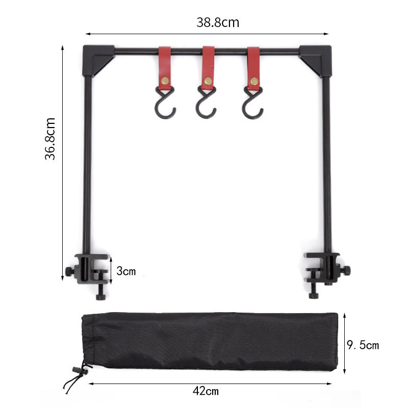 Outdoor Camping Rack For Desk Adjustable Base