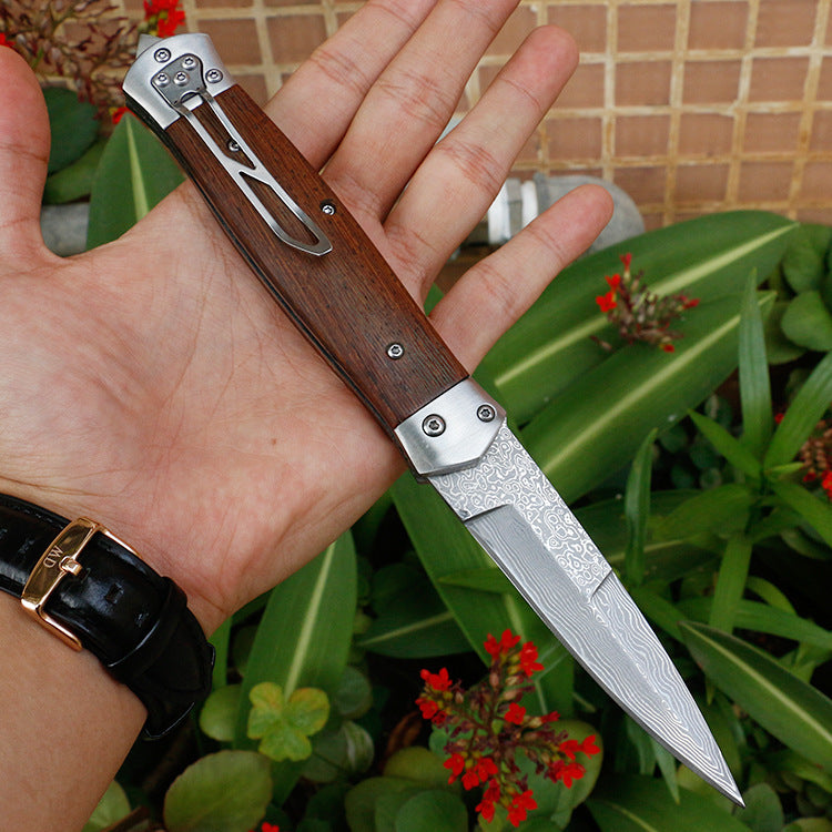 Handmade Steel Pocket Hunting Knife For Men
