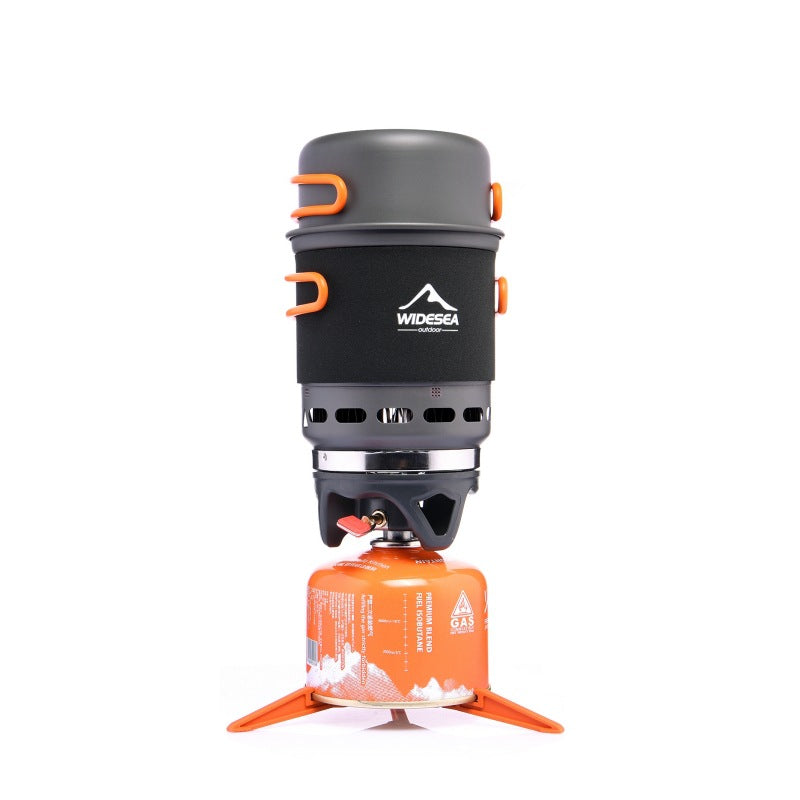 Energy Saving Heat Collecting Camping Pot