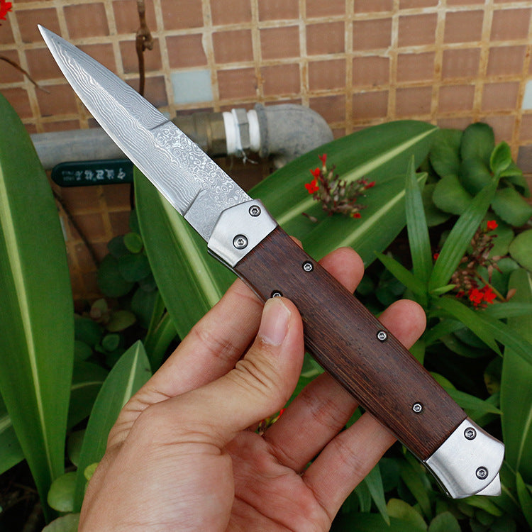 Handmade Steel Pocket Hunting Knife For Men