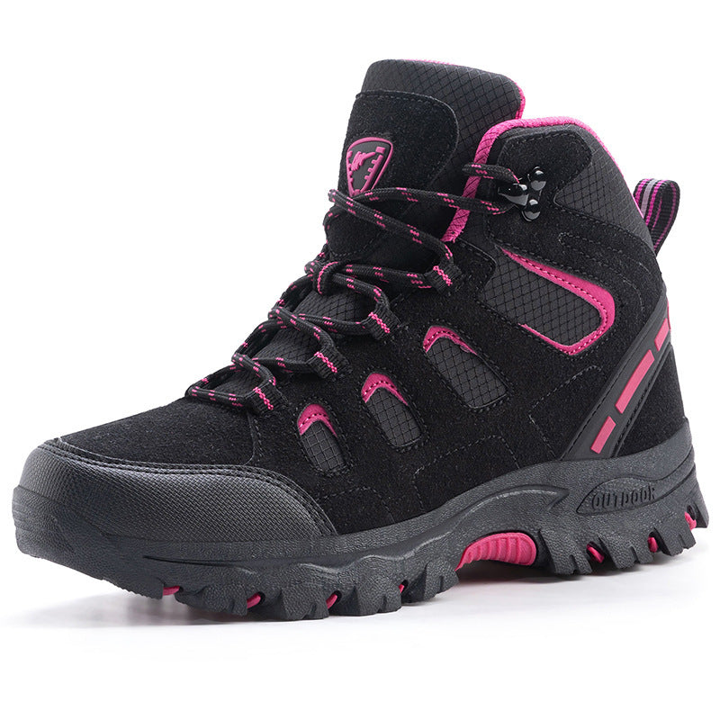 Couple's High-top Breathable Waterproof  Mountaineering Shoes