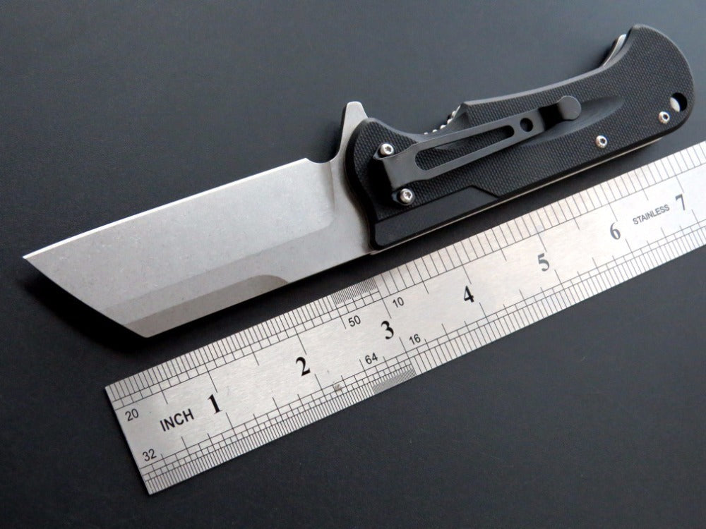 Hunting Handle Stainless Steel Folding Knife