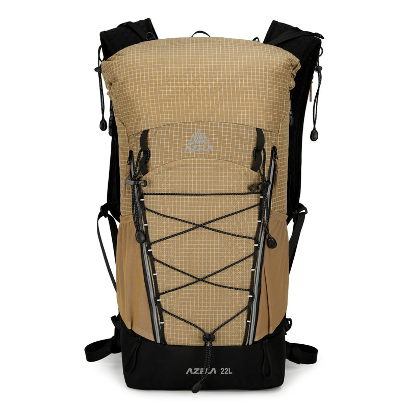 Lightweight Grid Pattern Trekking Daypack