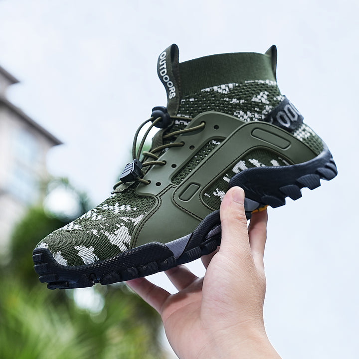 Outdoor Fly Weaving Quick Dry Mesh Hiking Shoes