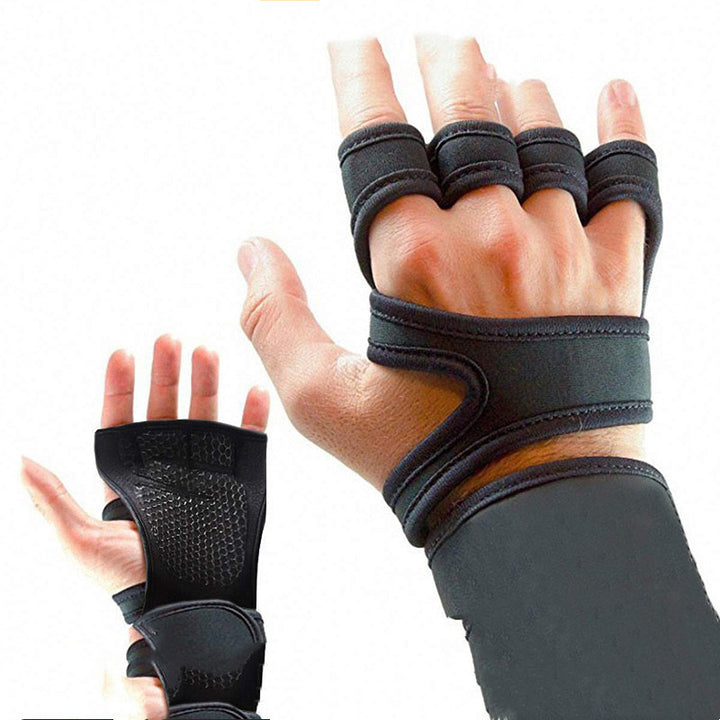Non-slip Silicone Palm Protection Fitness Equipment Gloves