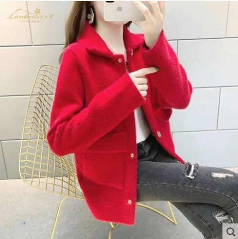 Waterproof mink Hiking jacket