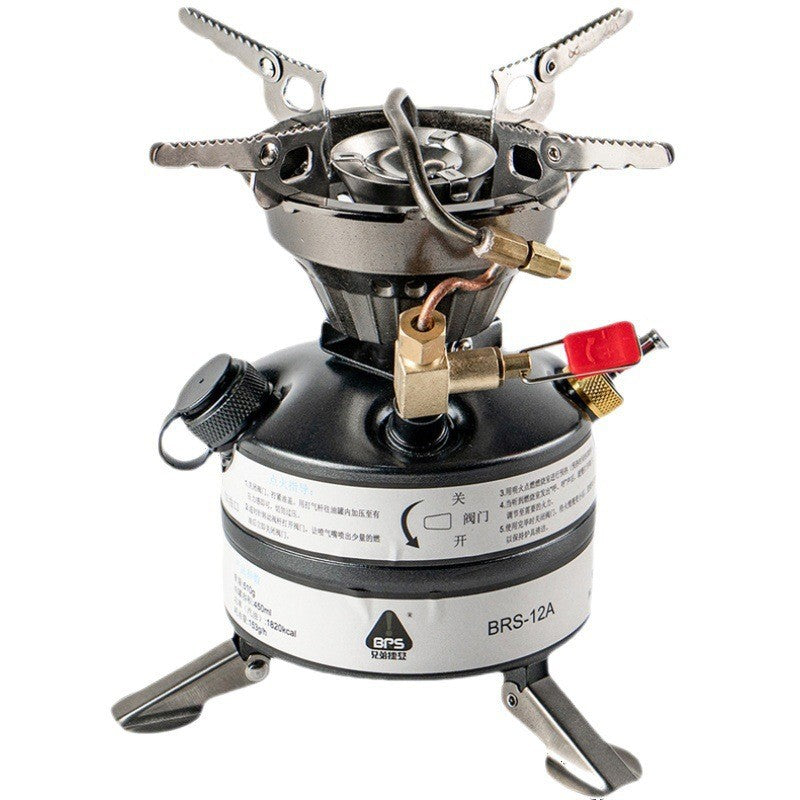 Field Oilstove Camping Integrated Fierce Fire Gasoline Stove