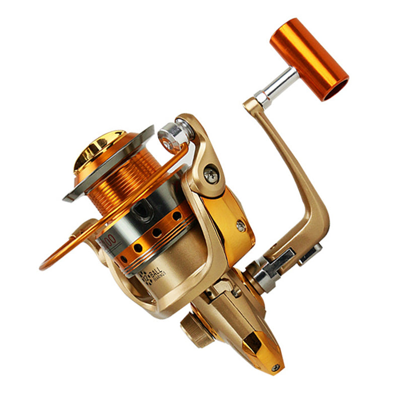 Metal Head Rocker Fishing Reel Spinning Wheel