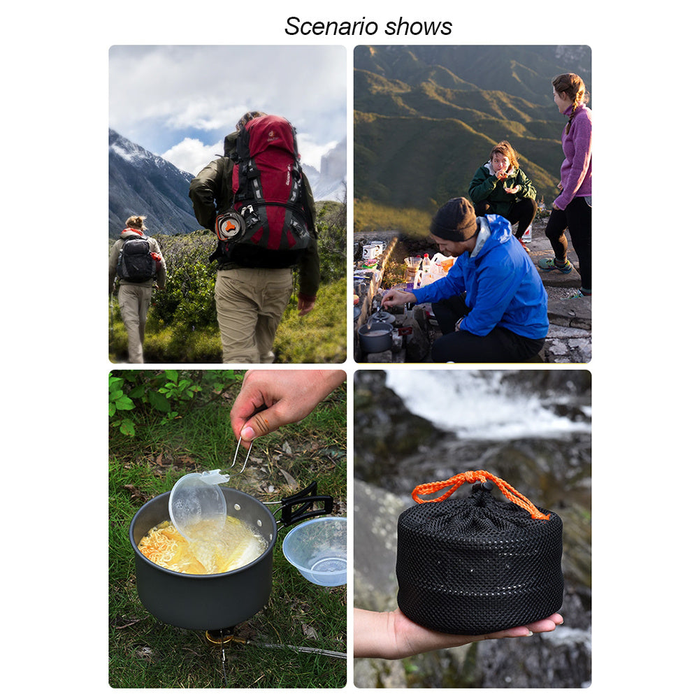 Outdoor Camping Hiking Cookware Tableware