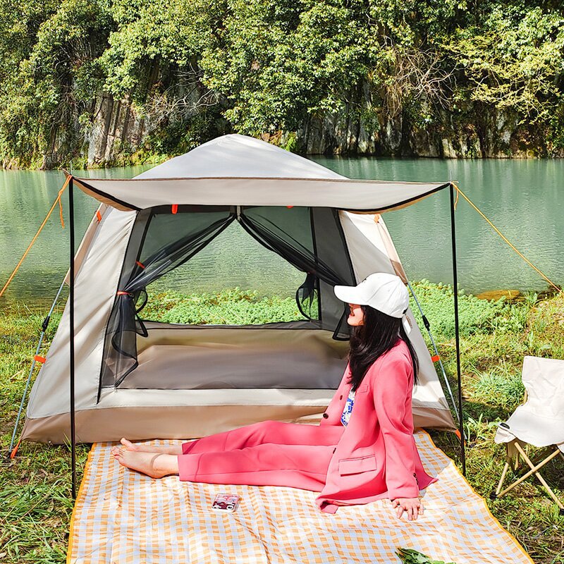 Fully Automatic Camping Tent Rain Proof