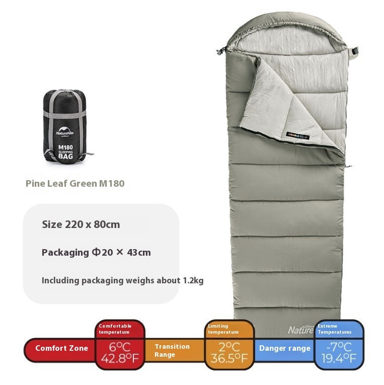 Double-person Tent Camping Portable Sleeping Bag