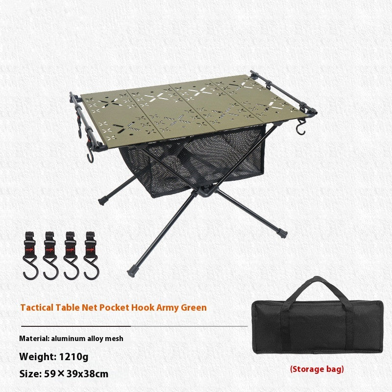 Outdoor Aluminum Alloy Camping Folding Table