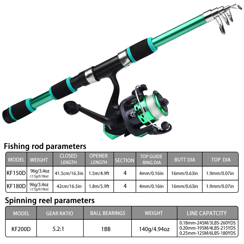 Tossing Casting Rods Fishing Wheel Fishing Rod