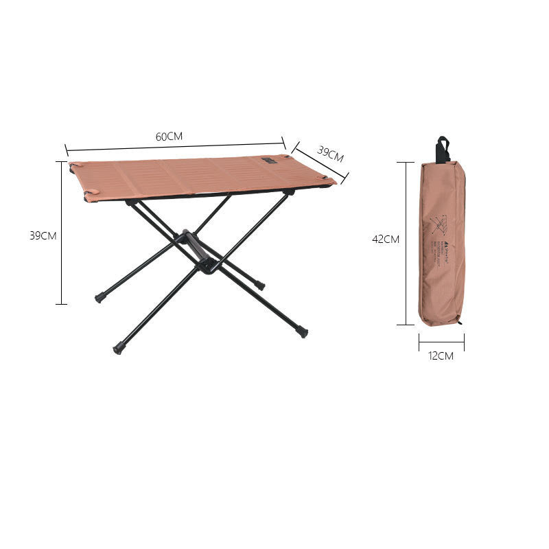 Camping Portable Aluminum Alloy Stand Dining Table