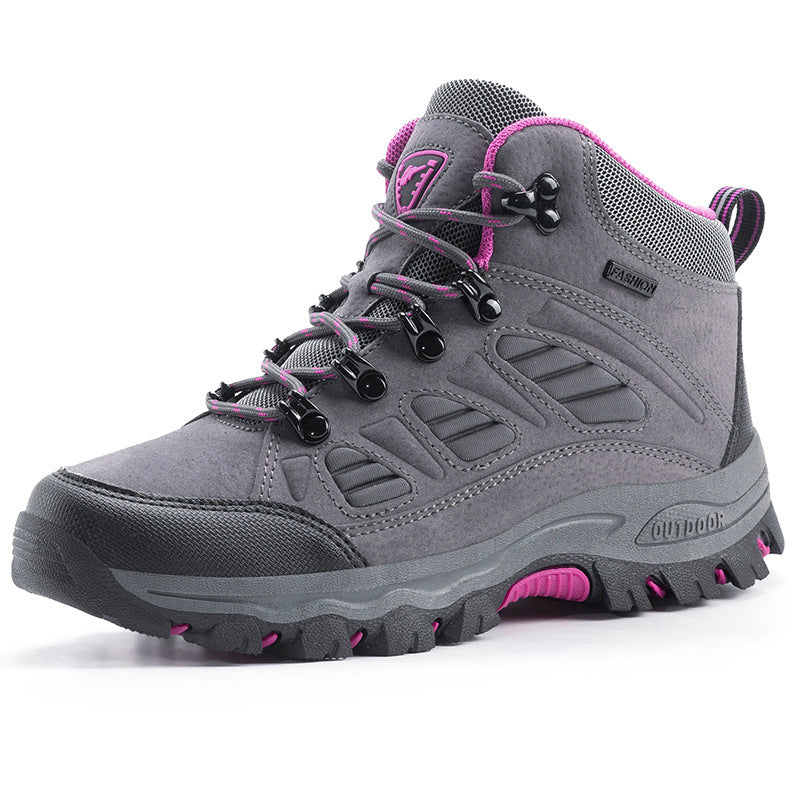 Couple's High-top Breathable Waterproof  Mountaineering Shoes