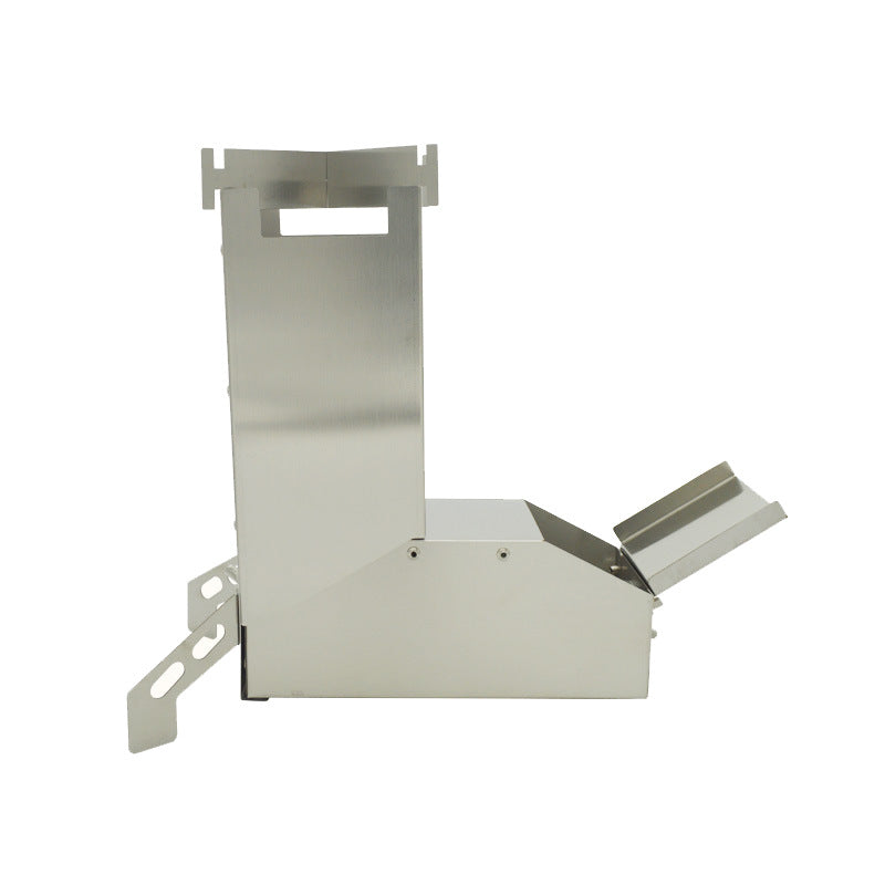 Portable Stainless Steel Folding Camping BBQ Wood Stove