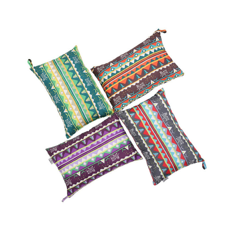 Outdoor camping portable pillow
