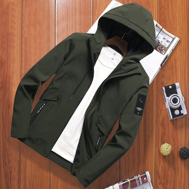 Sports Men's Hooded Jacket