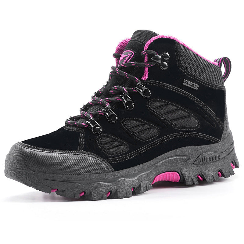 Couple's High-top Breathable Waterproof  Mountaineering Shoes