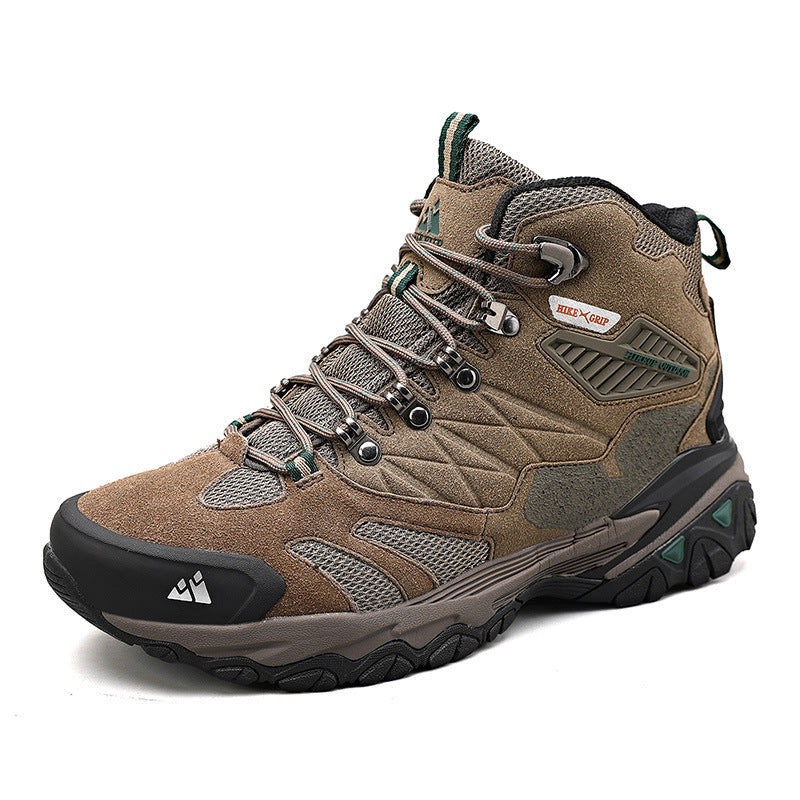 High-top Waterproof Non-slip Men's Hiking Shoes