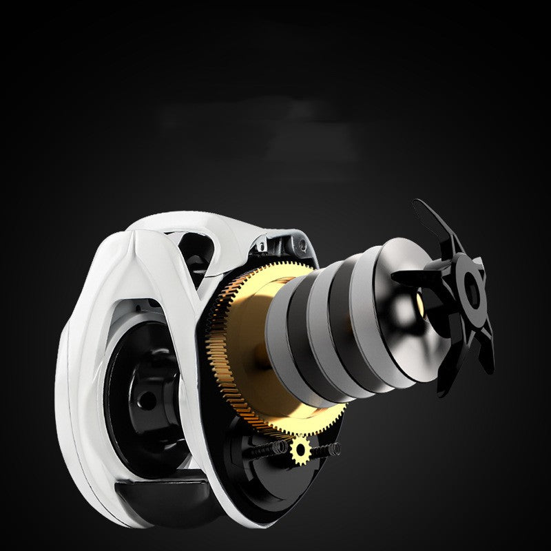 Magnetic Long Throw Wheel Luya Fishing Gear