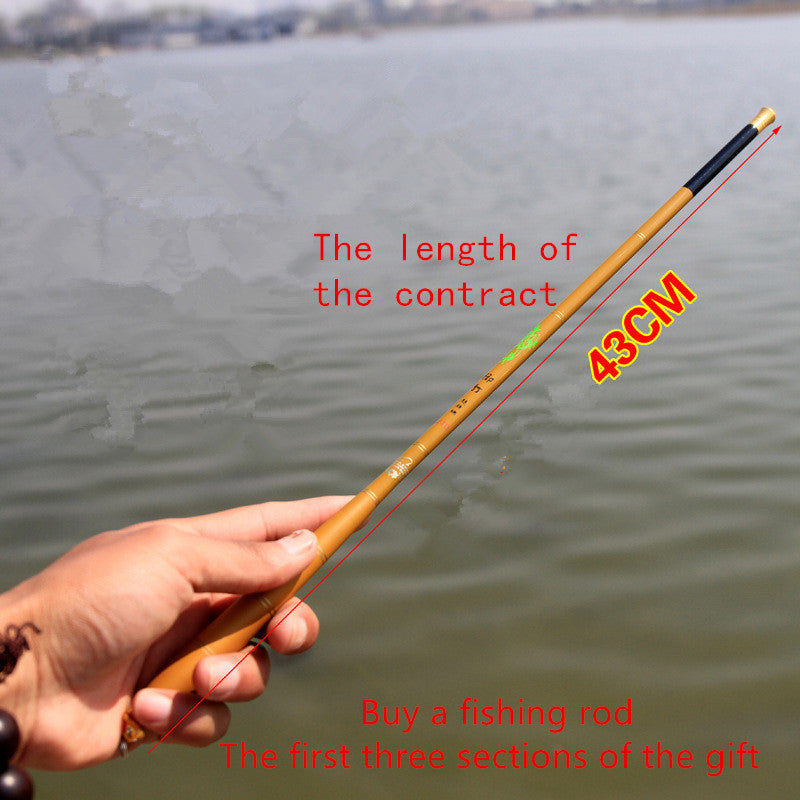 Short Section Fishing Rod Carbon Super Light