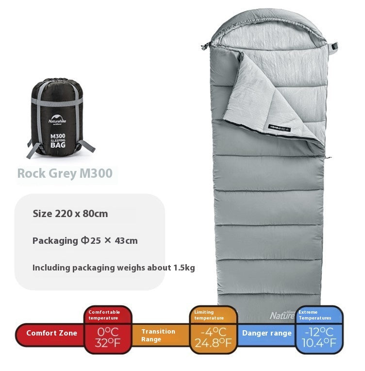 Double-person Tent Camping Portable Sleeping Bag