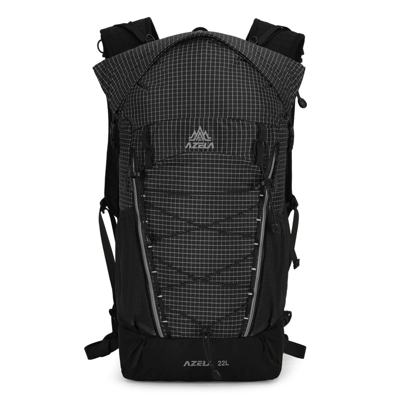 Lightweight Grid Pattern Trekking Daypack