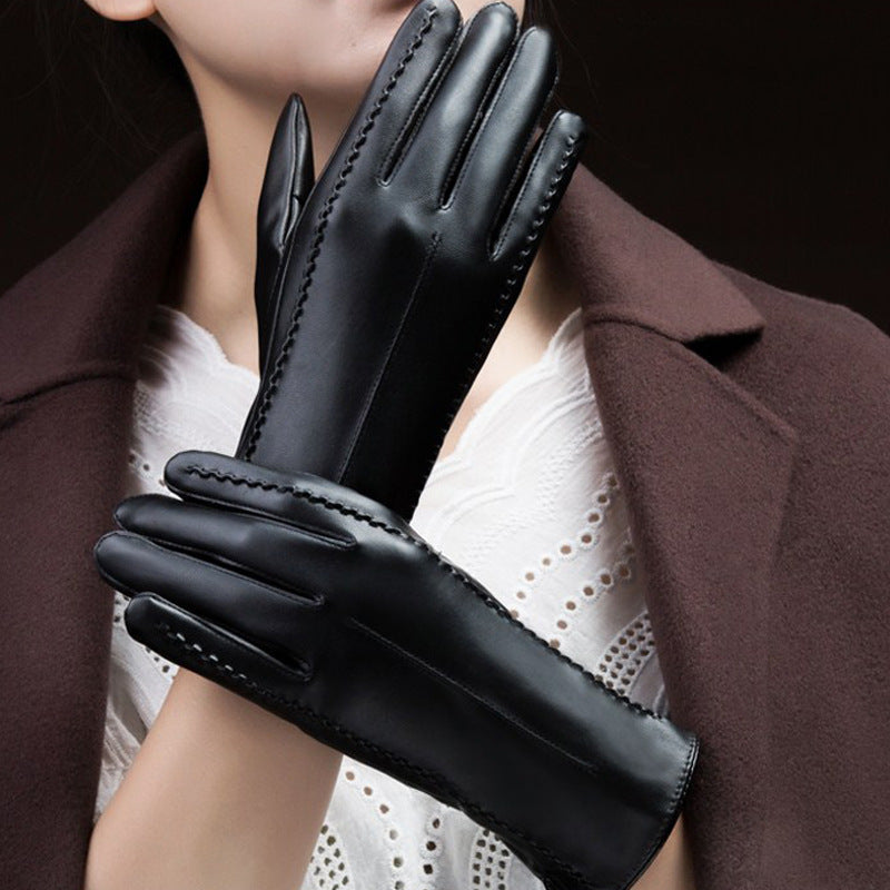 PU Leather Waterproof And Snow Proof Gloves