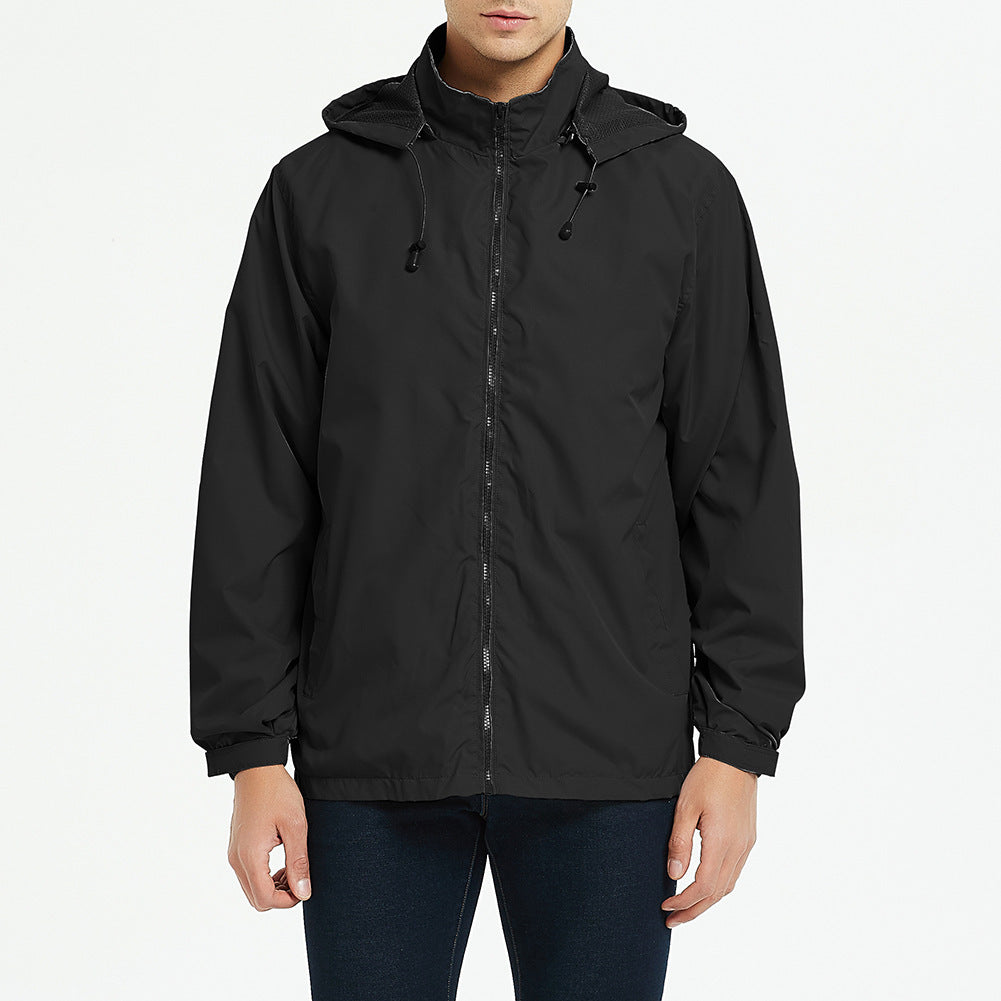 Thin Jacket Hooded Waterproof Jacket