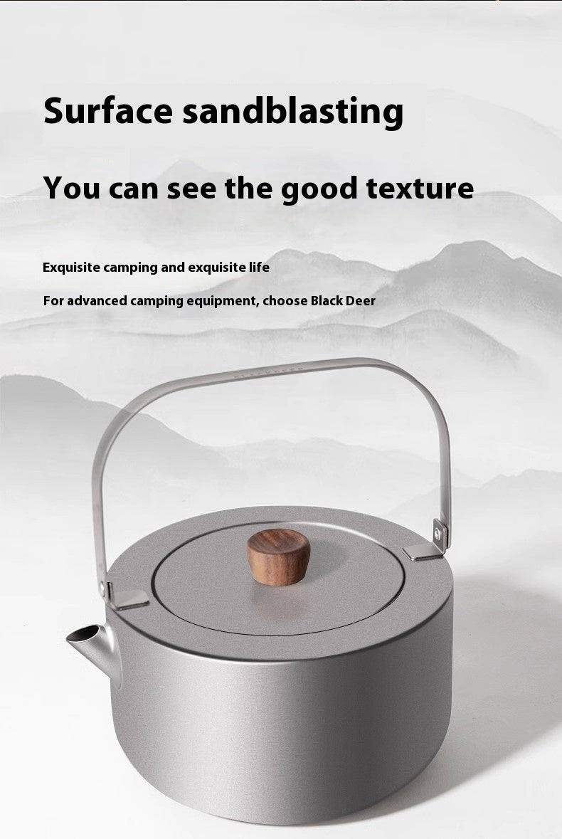 12L Outdoor Camping Outdoor Boiling Teapot