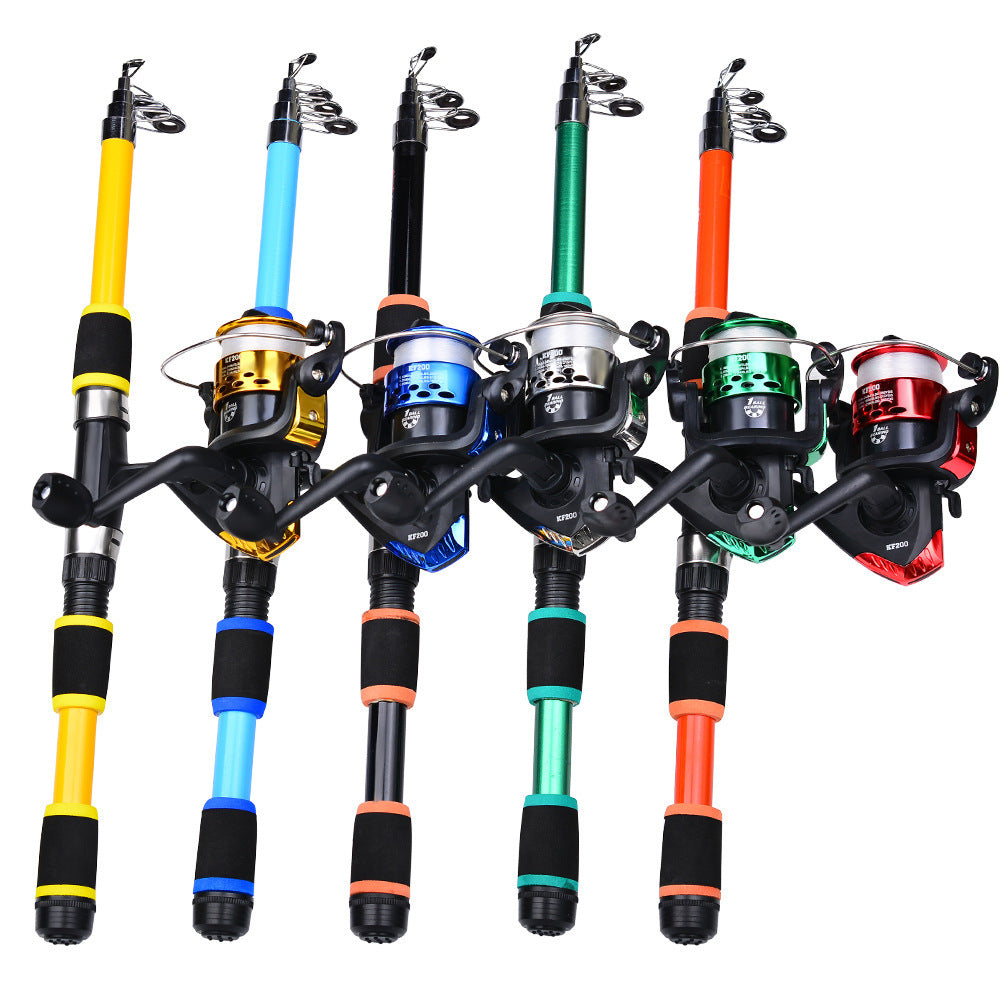 Tossing Casting Rods Fishing Wheel Fishing Rod