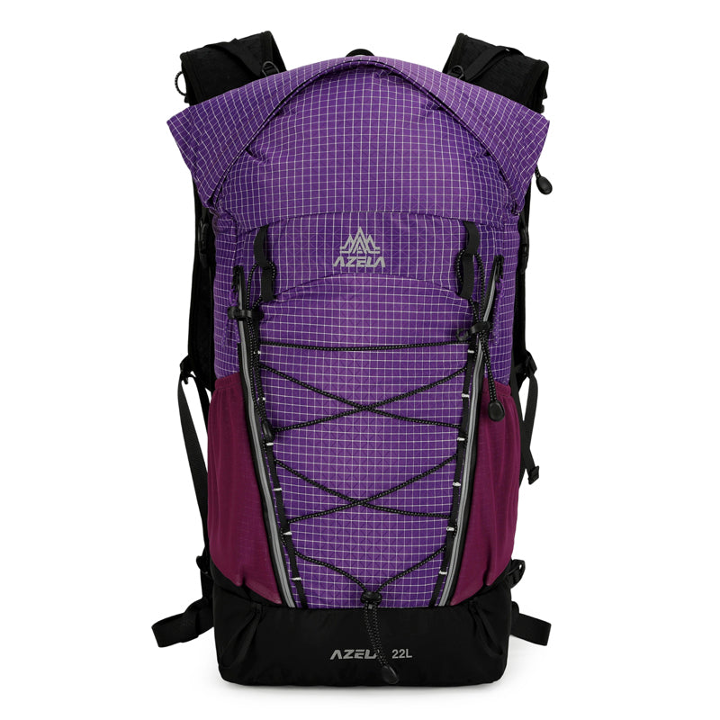 Lightweight Grid Pattern Trekking Daypack