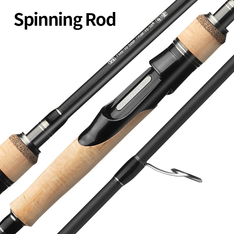 Three-section Lure Rod