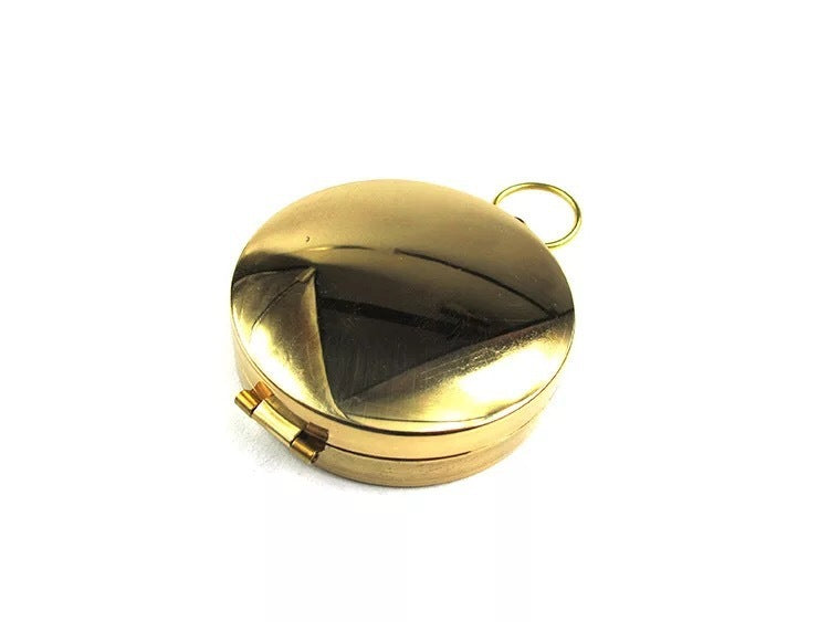 Outdoor Pocket Watch Copper Compass