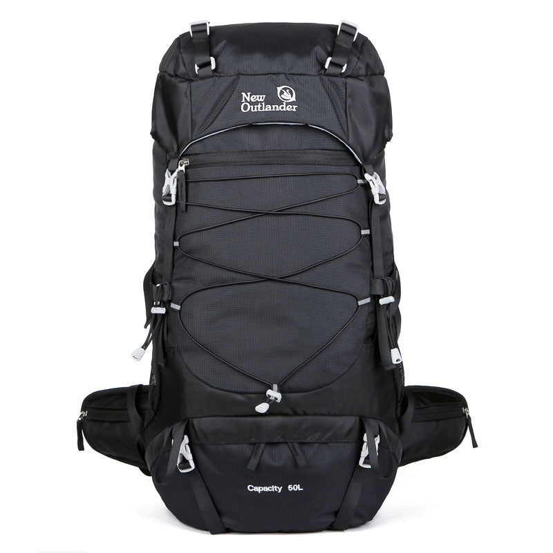 50L Large Capacity Nylon Travel Camping Backpack