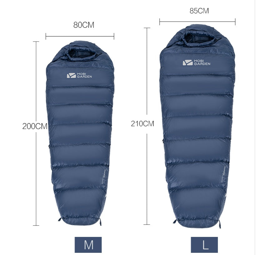 Cold-proof Mummified Professional Camping Sleeping Bag