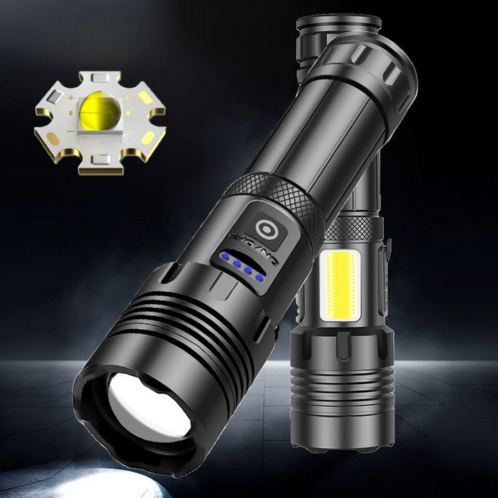 Flashlight Outdoor Camping Emergency Rechargeable