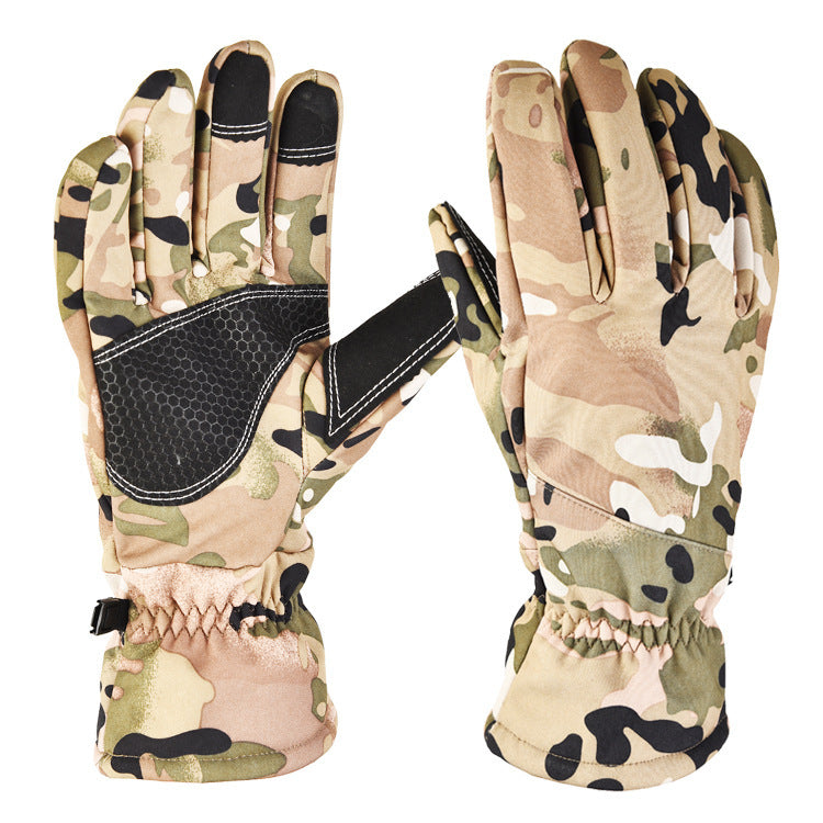 Outdoor Warm Camouflage Gloves