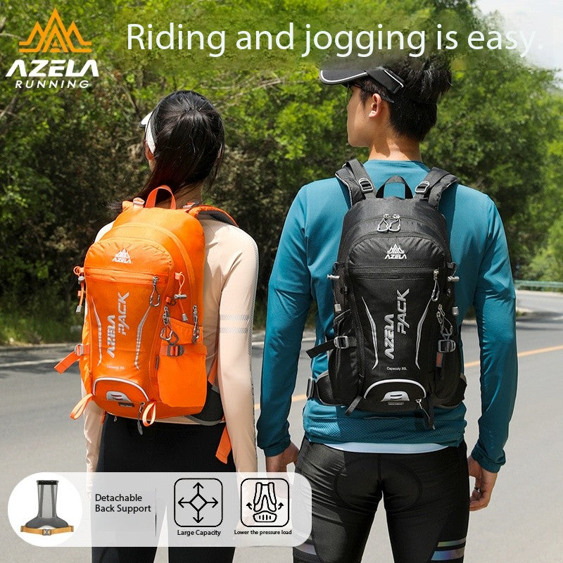 AZELA 30L Orange Hiking Backpack