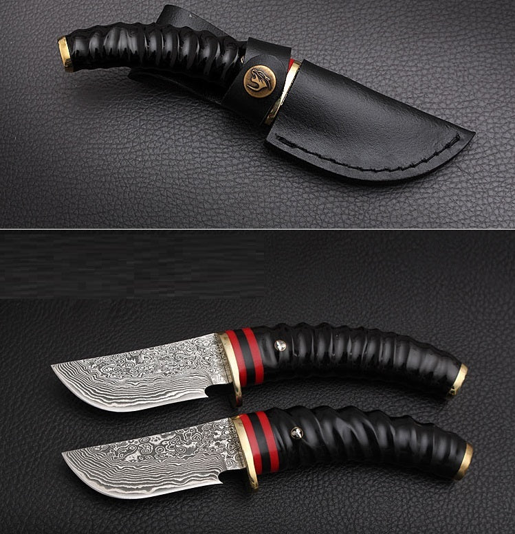Handforged Damascus Hunting Knife