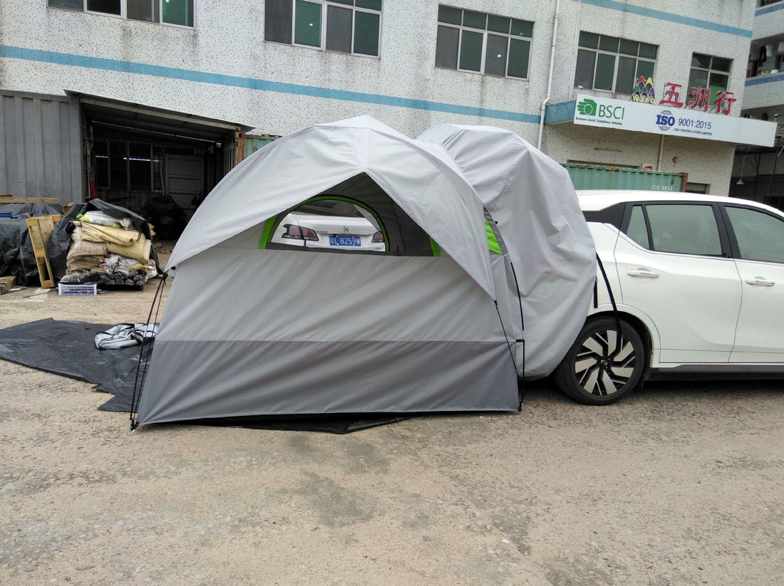 Outdoor Car Rear Double Tent Multifunctional Sunshade