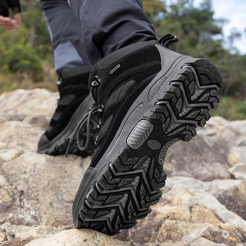 Couple's High-top Breathable Waterproof  Mountaineering Shoes