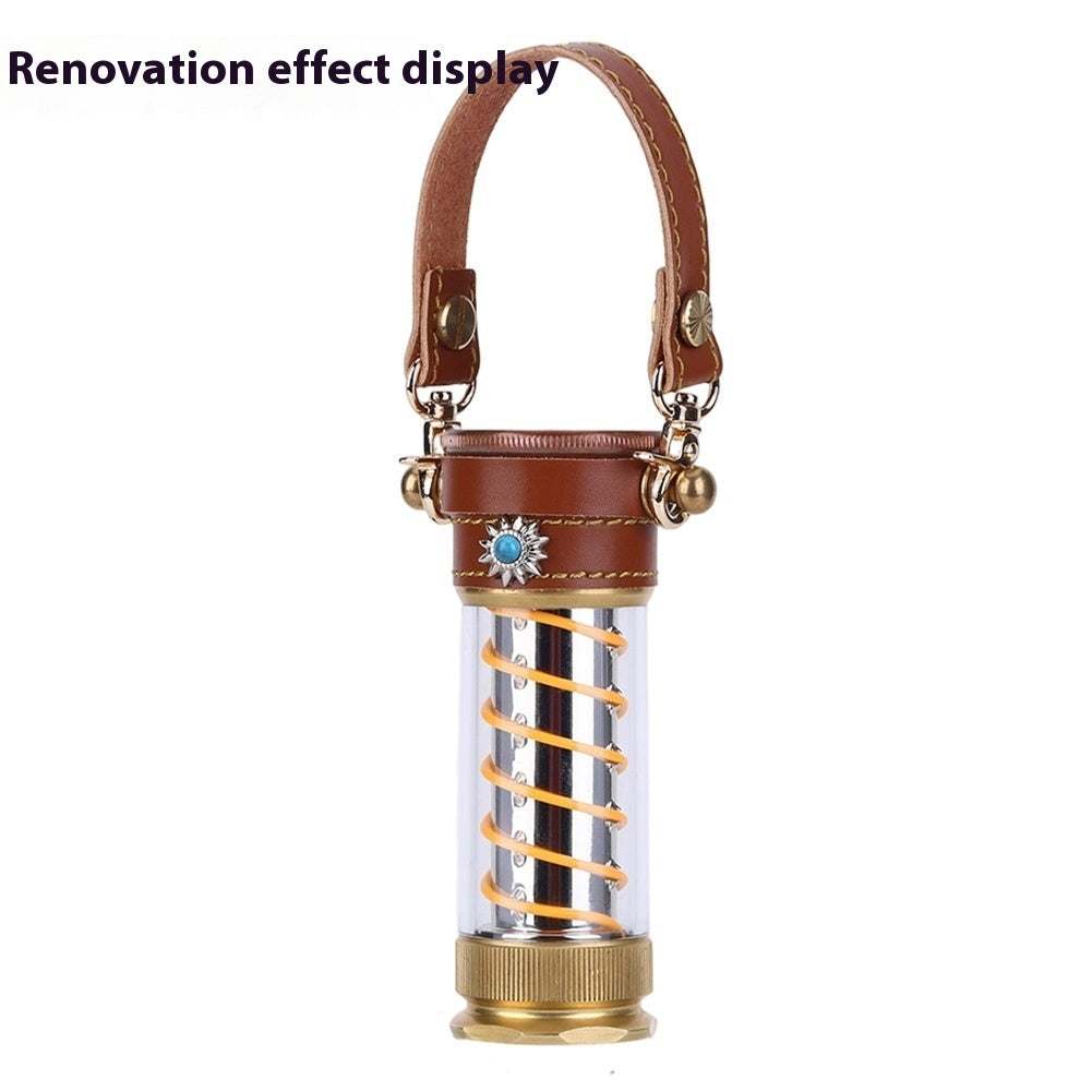 Camping Lantern Leather Hang Rope