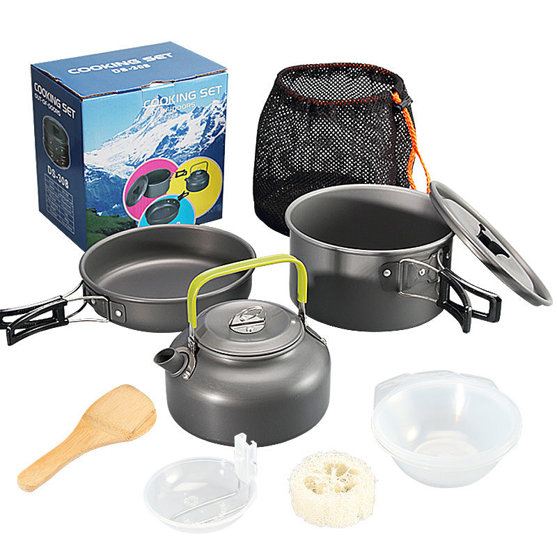 Outdoor Teapot Set Pot Set Aluminium Oxide