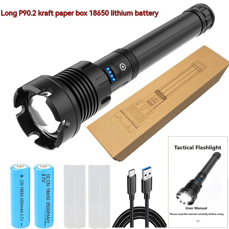 Flashlight Outdoor Camping Emergency Rechargeable