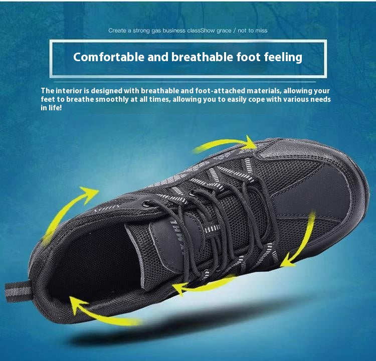 Sports Outdoor Hiking Work Men's Shoes