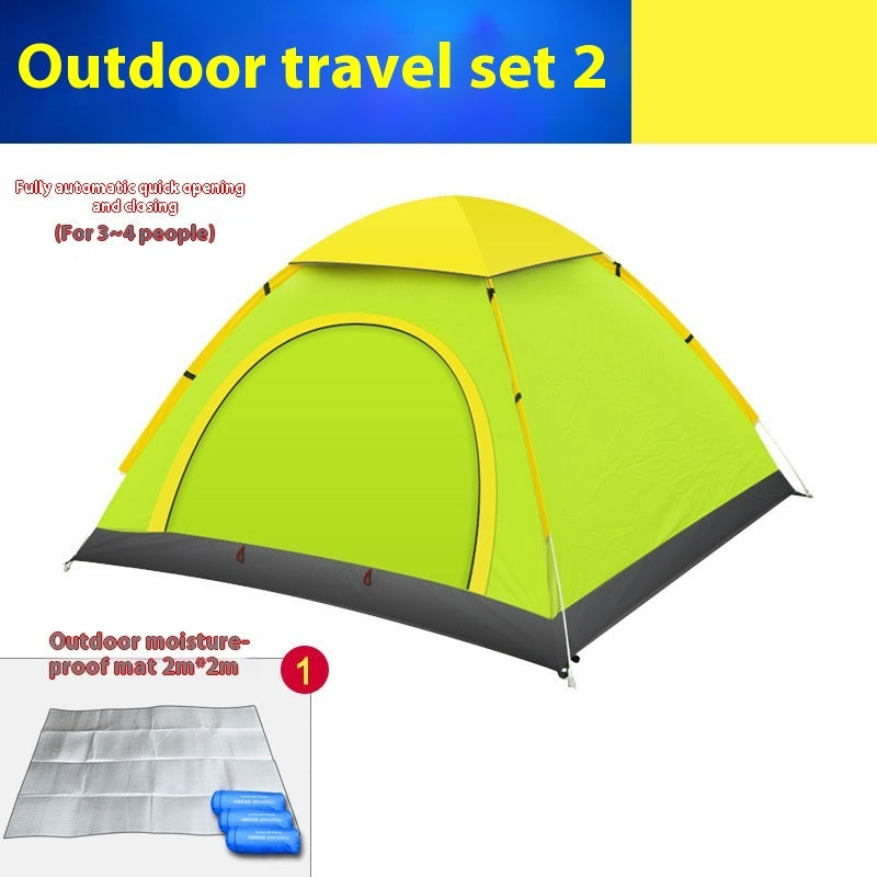 Multi-person Camping Double-door Tent