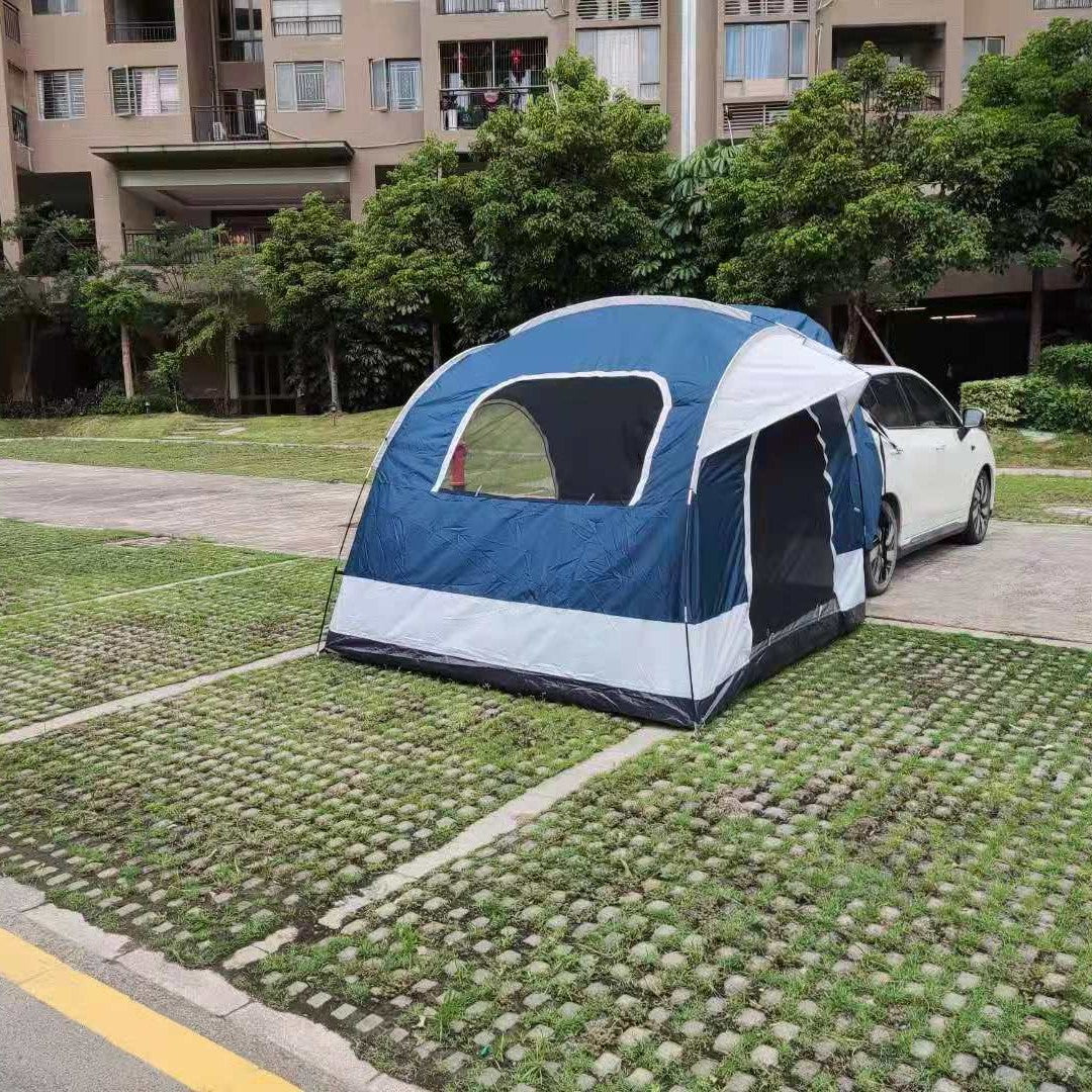 Outdoor Car Rear Double Tent Multifunctional Sunshade
